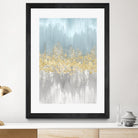 Neutral Wave Lenghts III by Eva Watts on GIANT ART - gold abstract