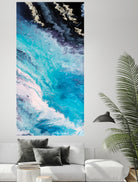 Shore Line From Above by Eva Watts on GIANT ART - white abstract