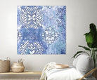 Blue Ex III by Eva Watts on GIANT ART - blue abstract