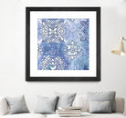 Blue Ex III by Eva Watts on GIANT ART - blue abstract