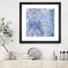 Blue Ex III by Eva Watts on GIANT ART - blue abstract