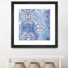 Blue Ex III by Eva Watts on GIANT ART - blue abstract