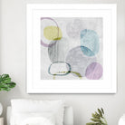 Around the Stone I by Eva Watts on GIANT ART - grey abstract