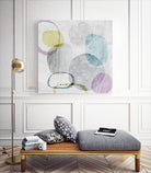 Around the Stone I by Eva Watts on GIANT ART - grey abstract