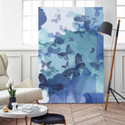 Tides I by Eva Watts on GIANT ART - cyan wildlife