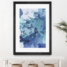 Tides I by Eva Watts on GIANT ART - cyan wildlife