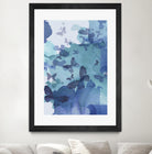 Tides I by Eva Watts on GIANT ART - cyan wildlife