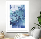 Tides I by Eva Watts on GIANT ART - cyan wildlife