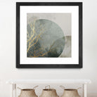 Mid Night I by Eva Watts on GIANT ART - gold trees