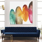 Bound I by Eva Watts on GIANT ART - orange abstract