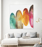 Bound I by Eva Watts on GIANT ART - orange abstract