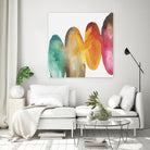 Bound I by Eva Watts on GIANT ART - orange abstract