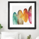 Bound I by Eva Watts on GIANT ART - orange abstract