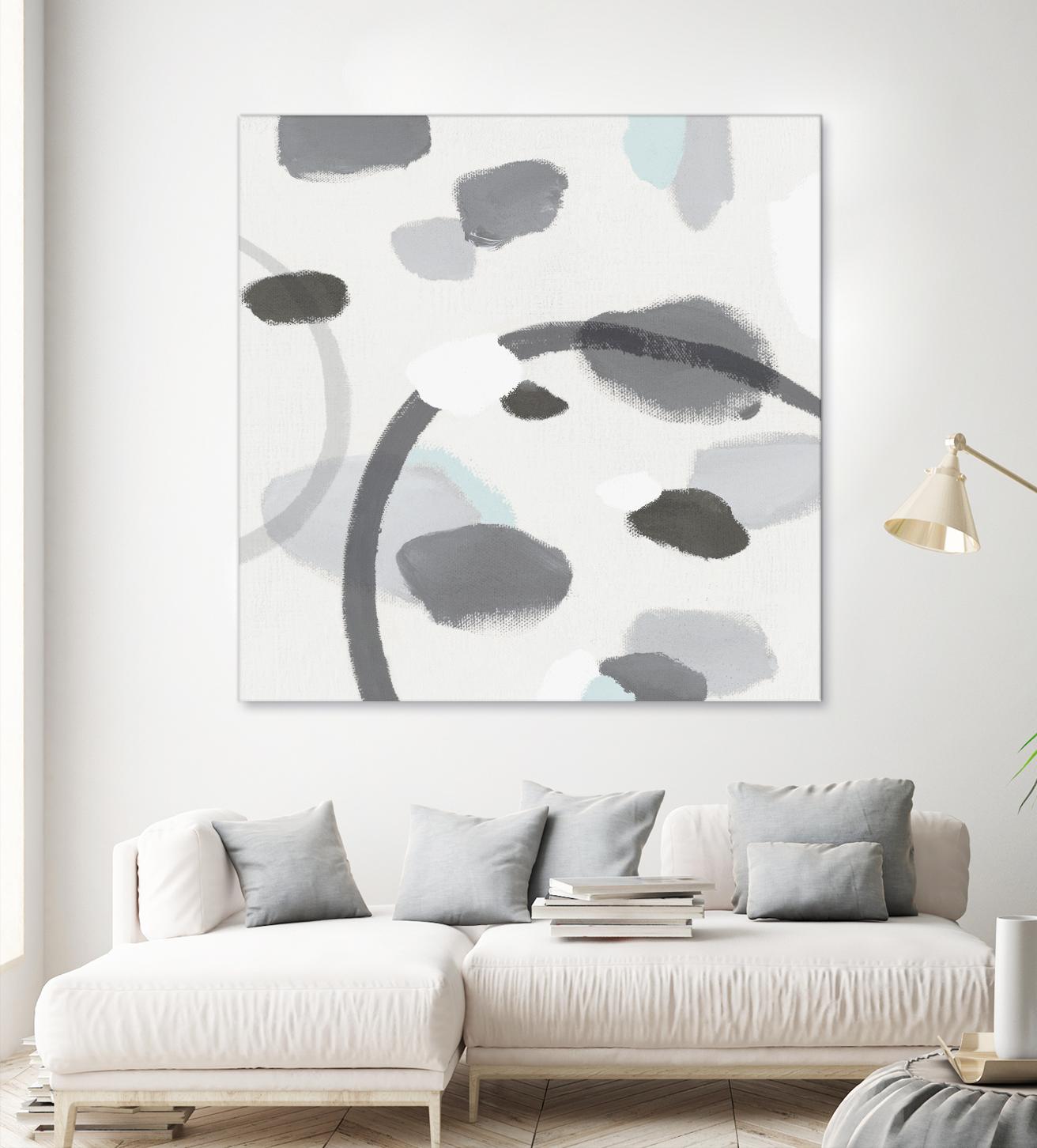 Grey II by Isabelle Z on GIANT ART - grey abstract