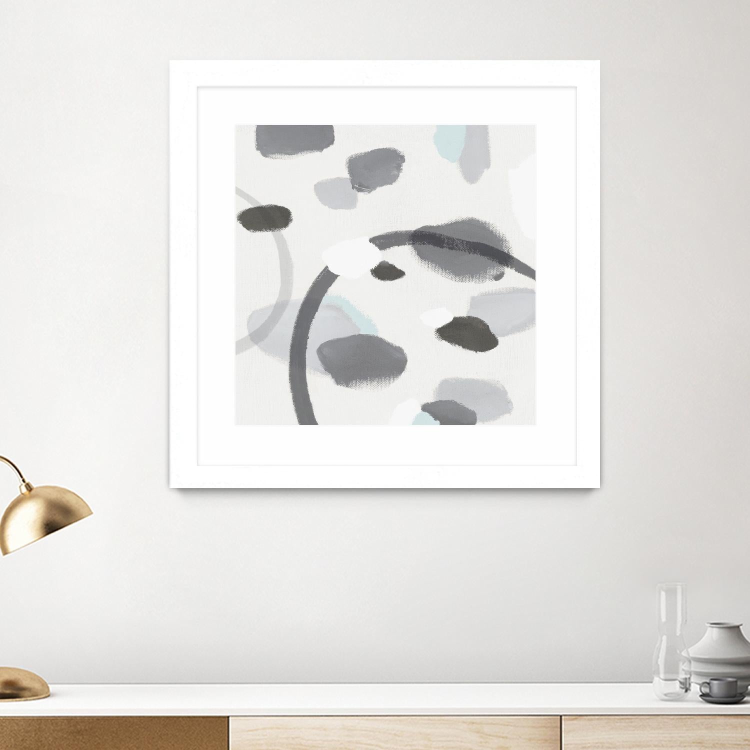 Grey II by Isabelle Z on GIANT ART - grey abstract