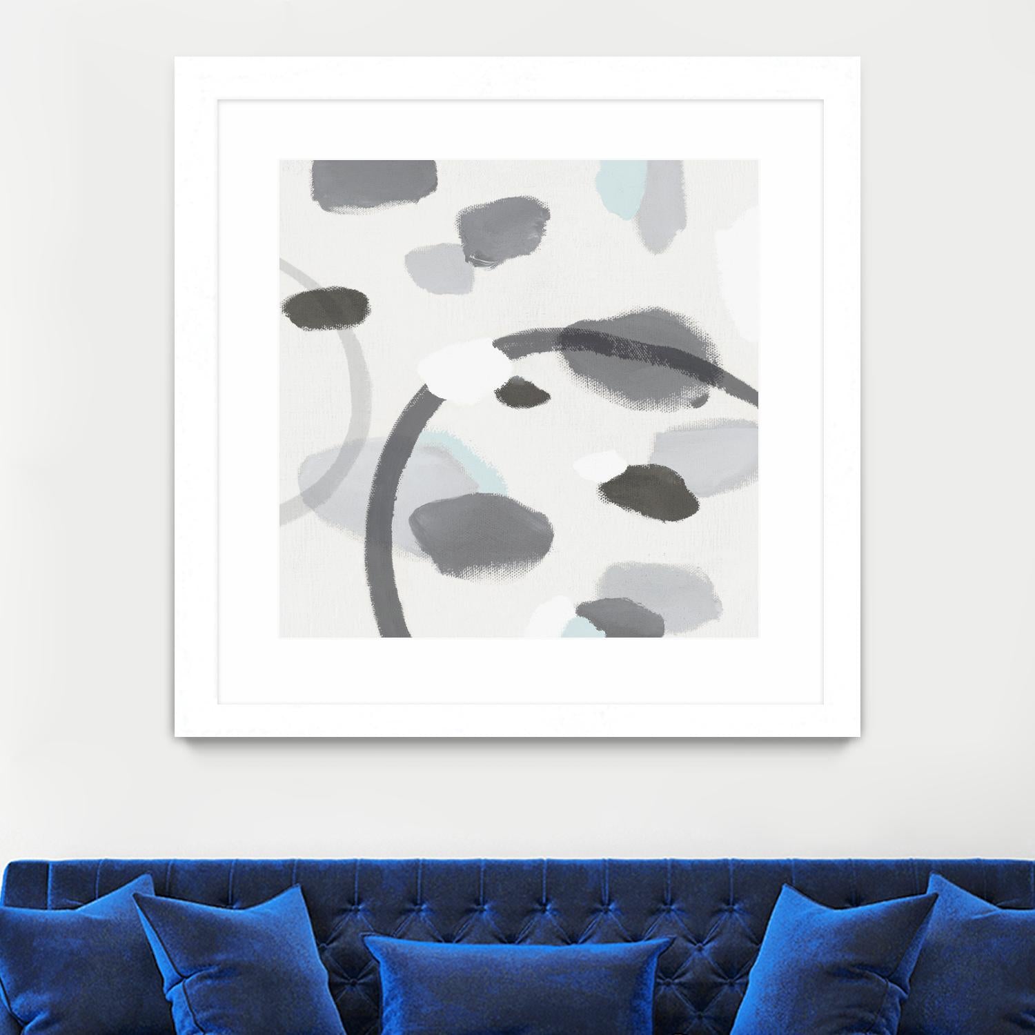 Grey II by Isabelle Z on GIANT ART - grey abstract