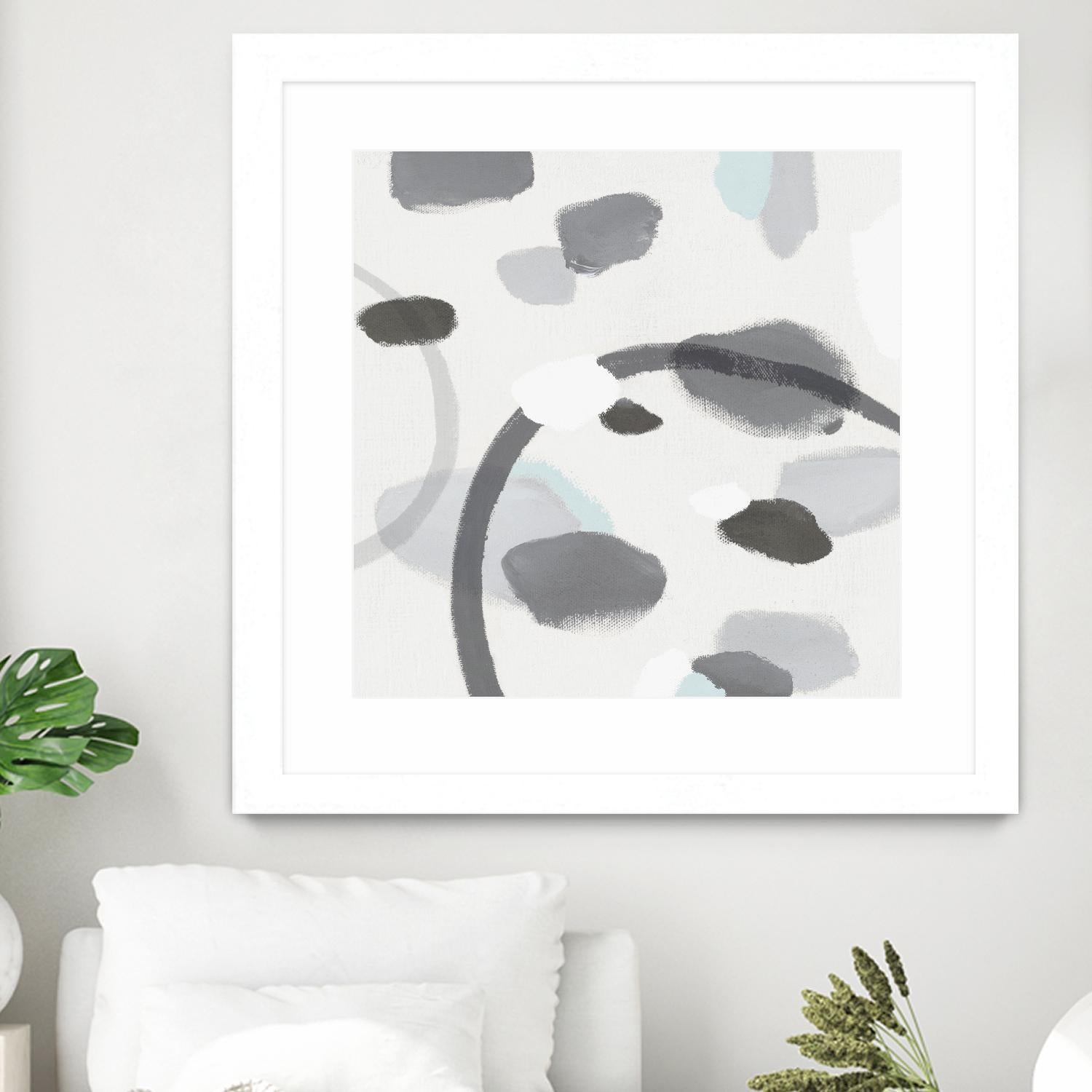 Grey II by Isabelle Z on GIANT ART - grey abstract