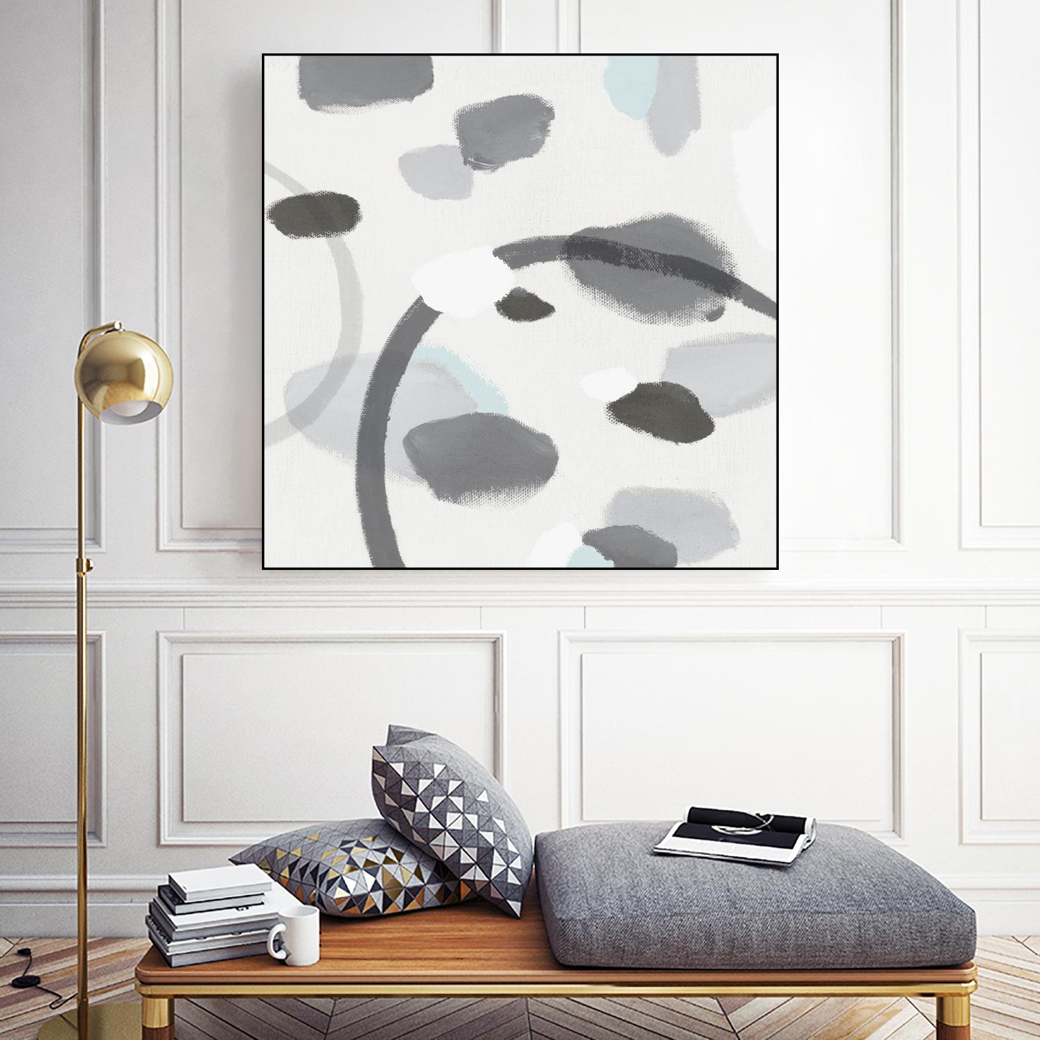 Grey II by Isabelle Z on GIANT ART - grey abstract