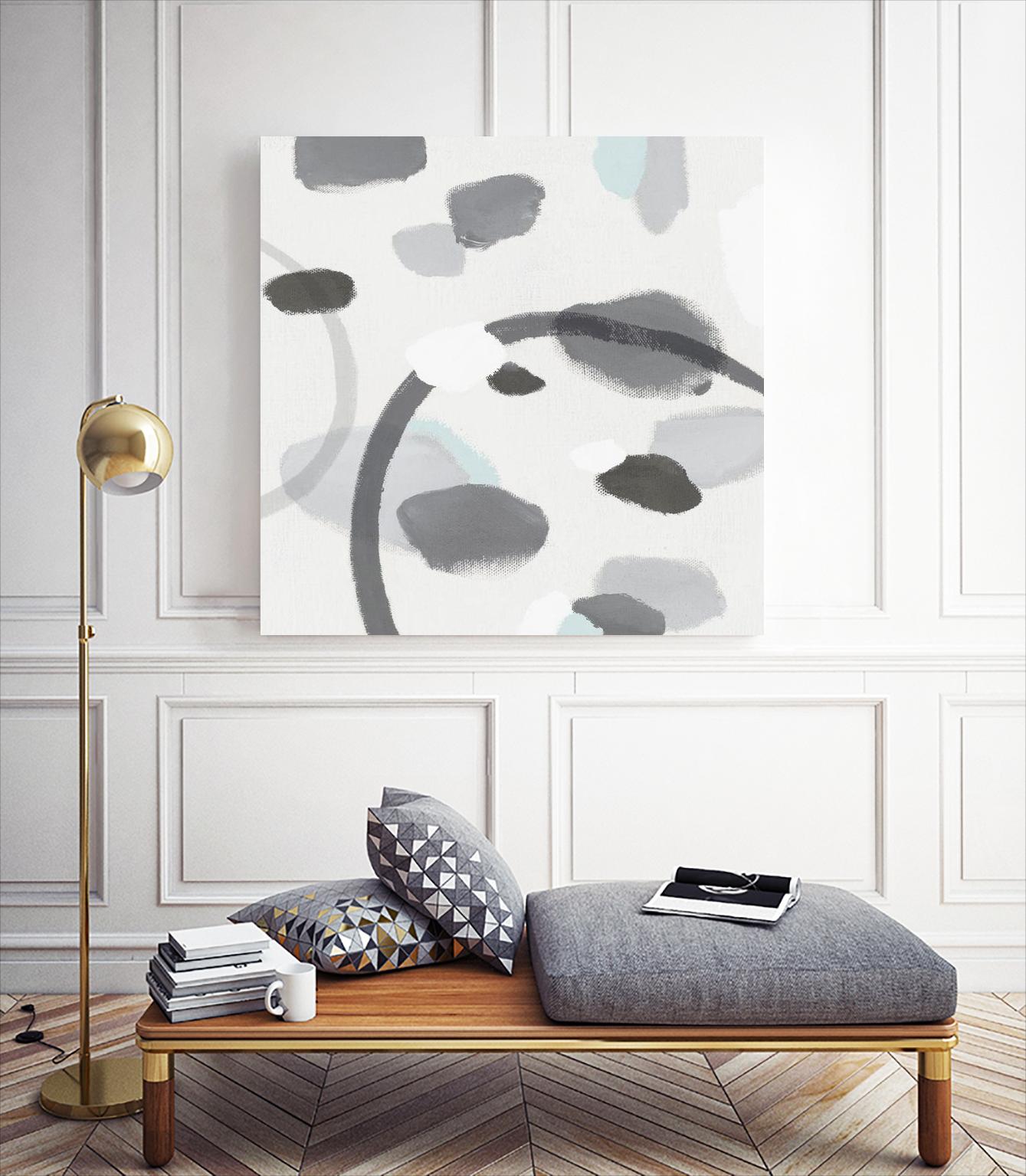 Grey II by Isabelle Z on GIANT ART - grey abstract