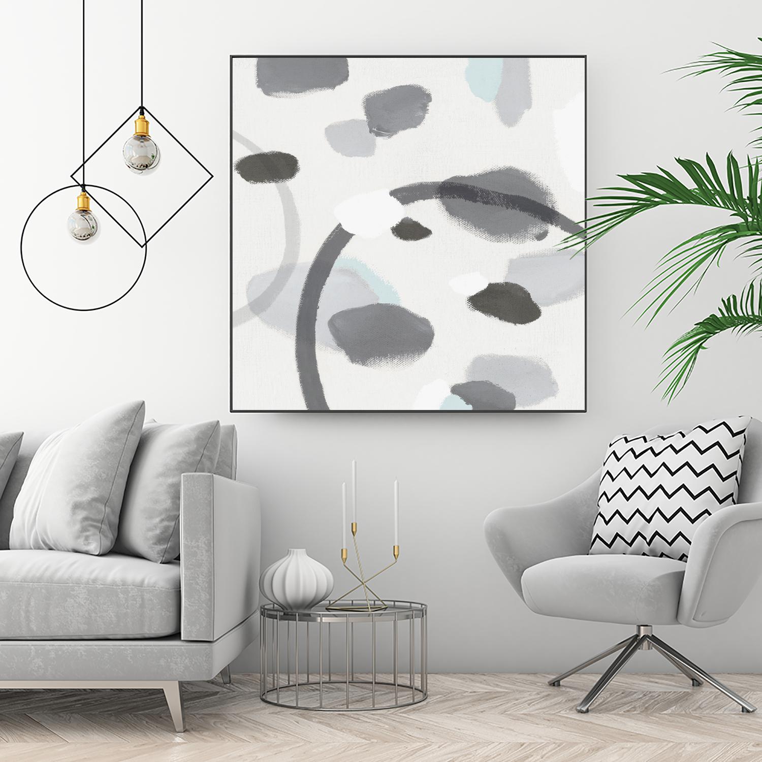 Grey II by Isabelle Z on GIANT ART - grey abstract