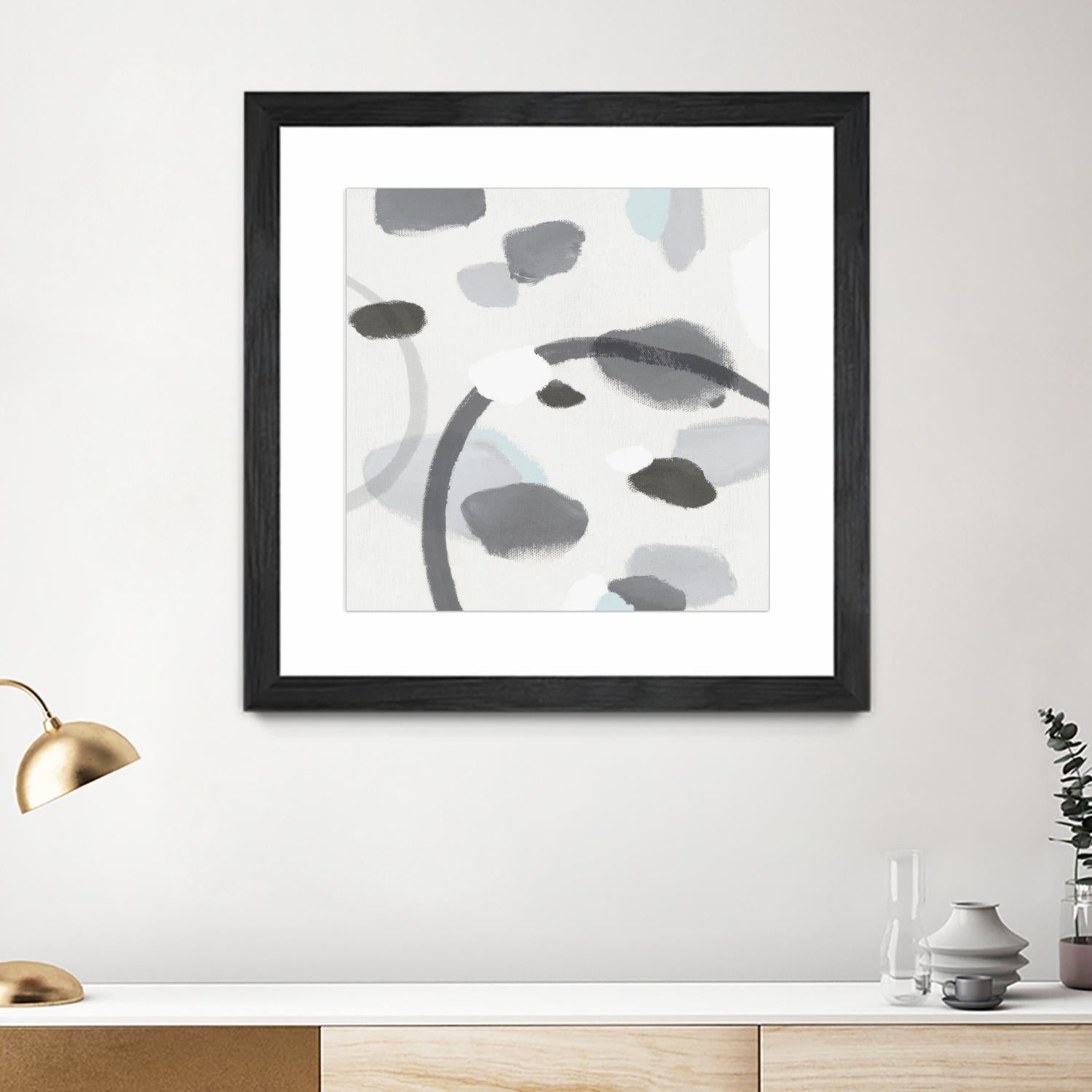 Grey II by Isabelle Z on GIANT ART - grey abstract