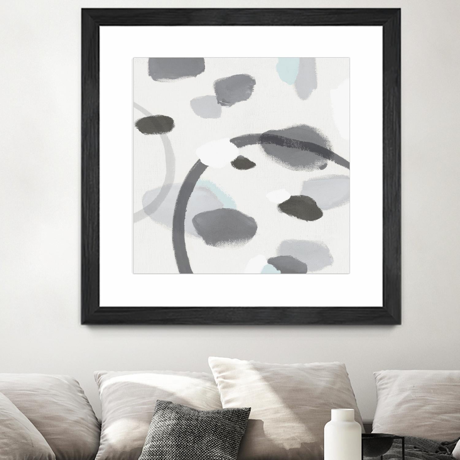 Grey II by Isabelle Z on GIANT ART - grey abstract