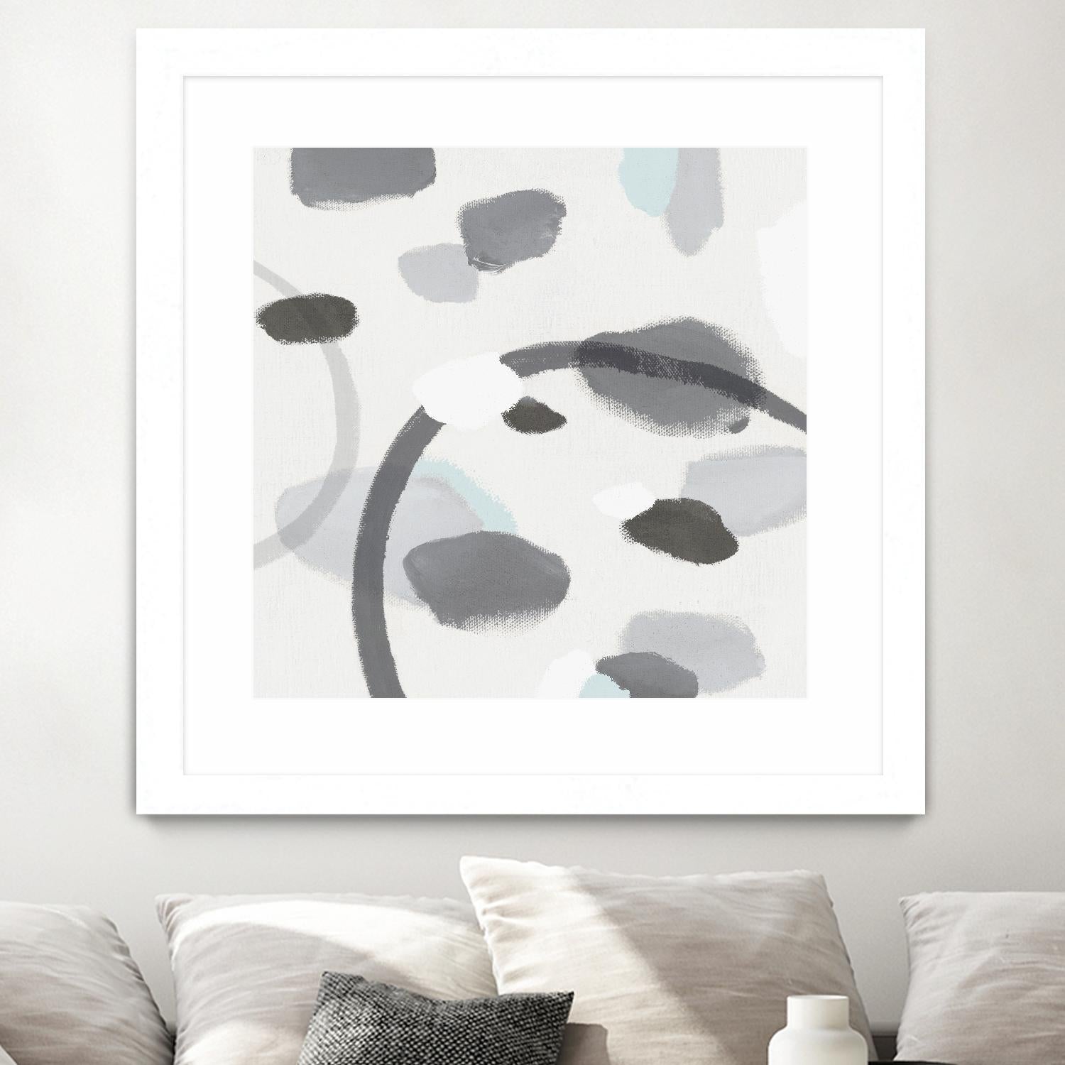 Grey II by Isabelle Z on GIANT ART - grey abstract