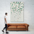 Blossom by Isabelle Z on GIANT ART - green floral