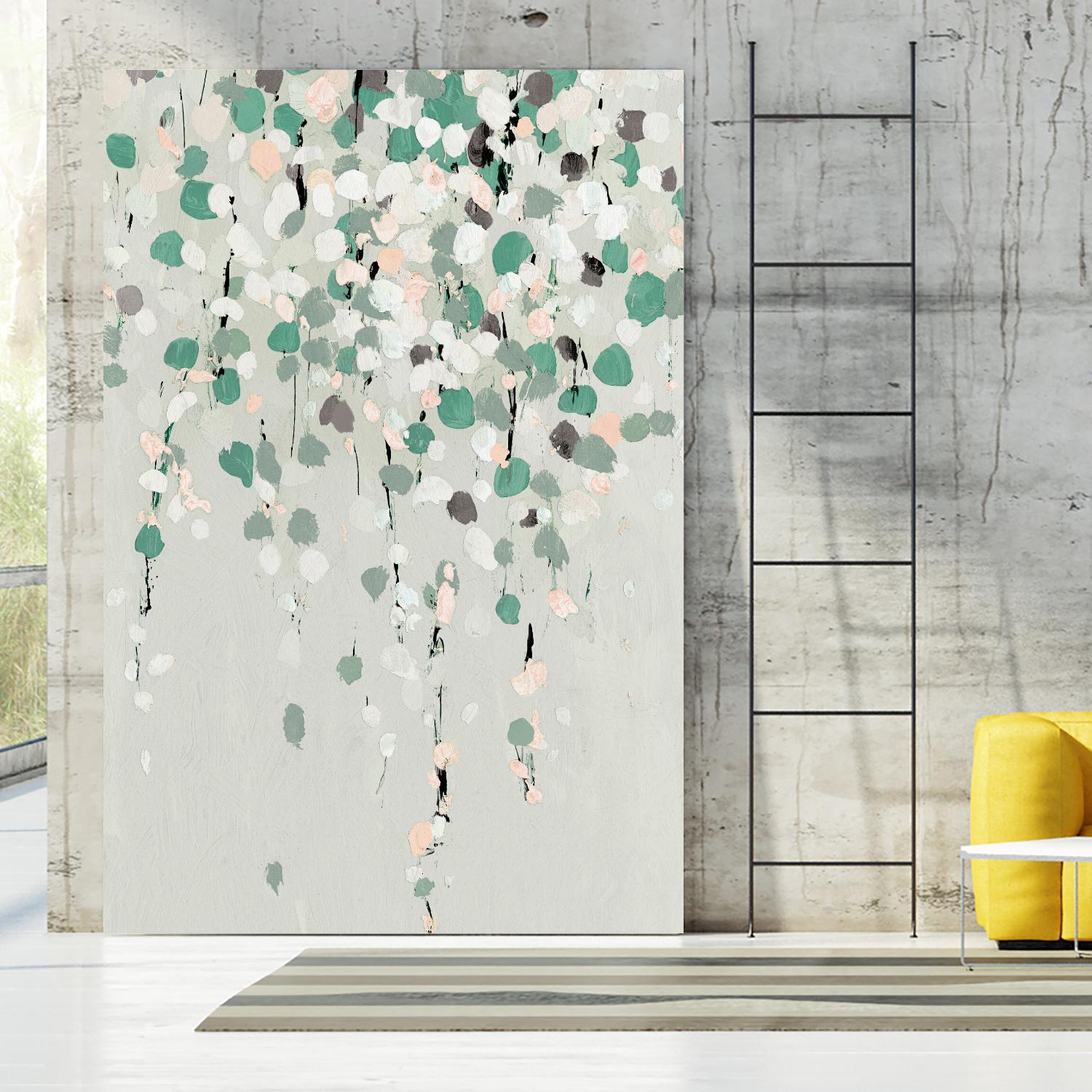 Blossom by Isabelle Z on GIANT ART - green floral