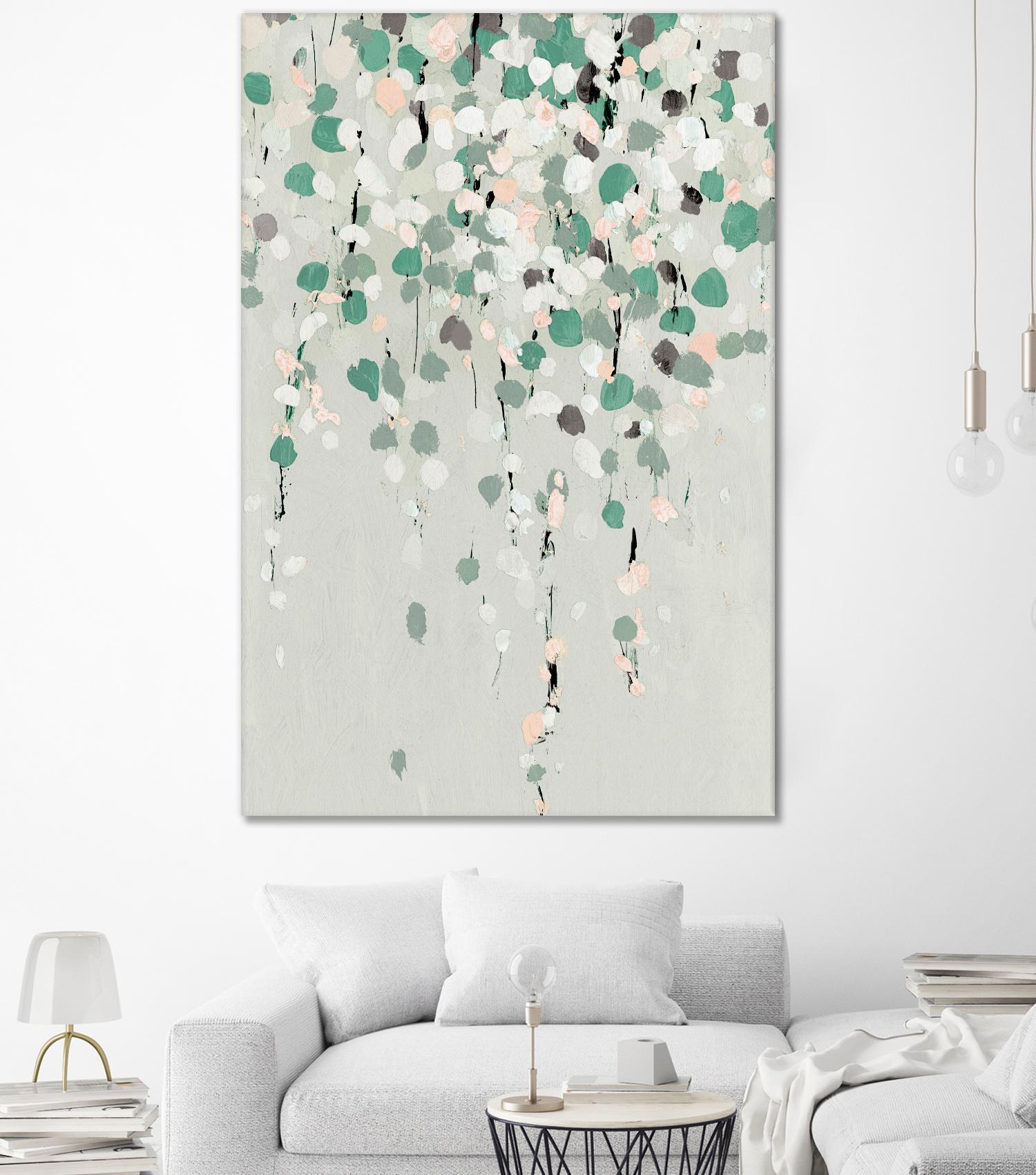 Blossom by Isabelle Z on GIANT ART - green floral