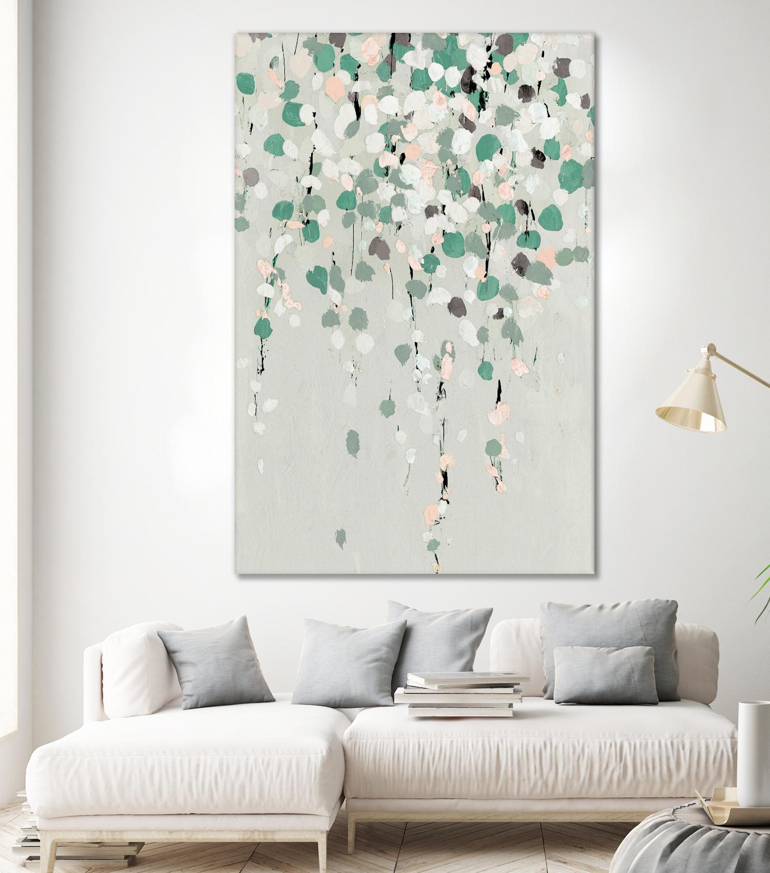 Blossom by Isabelle Z on GIANT ART - green floral