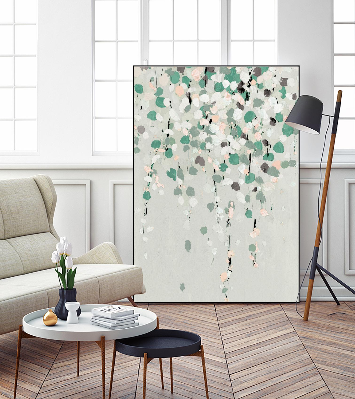 Blossom by Isabelle Z on GIANT ART - green floral