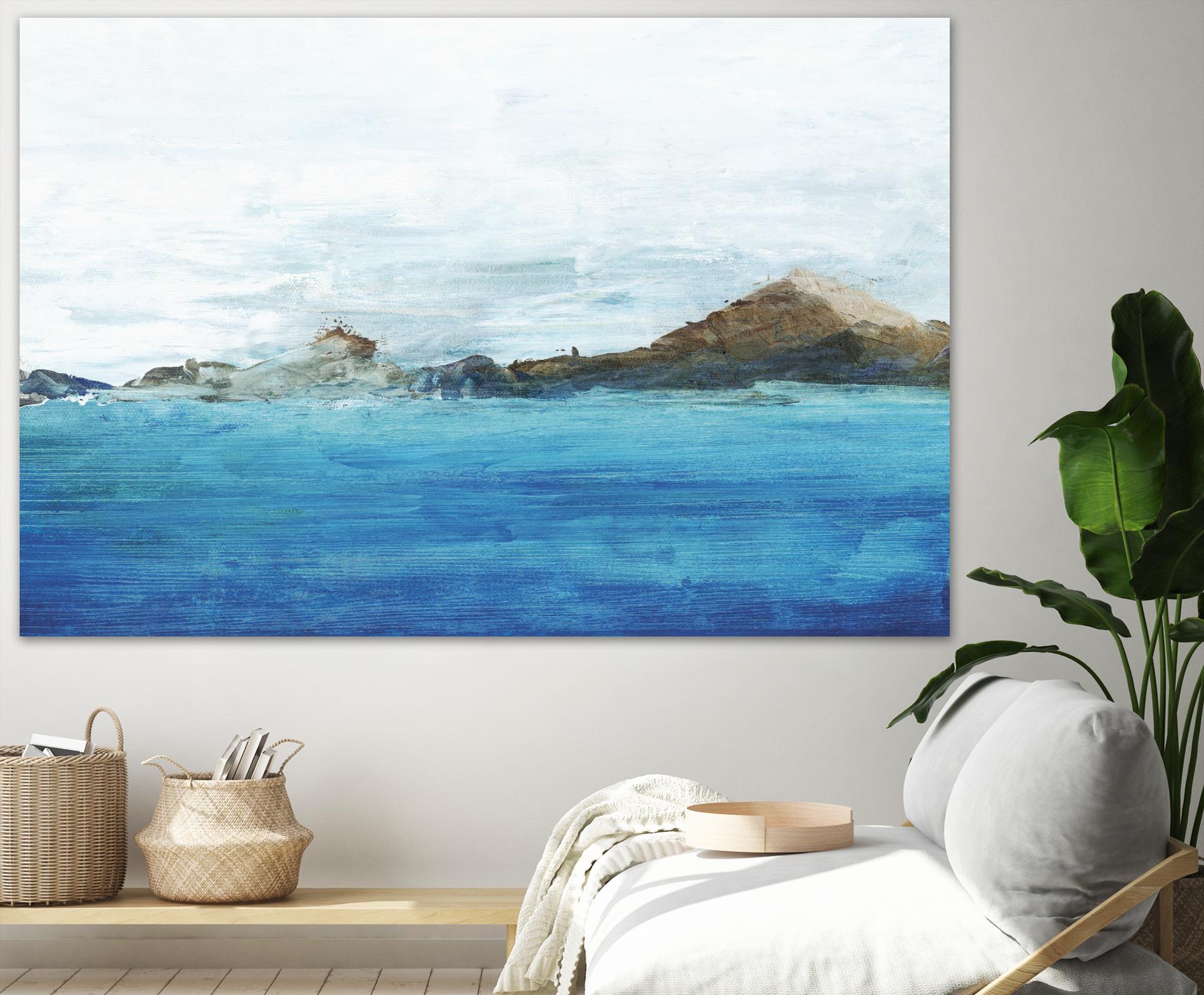 Coastal Views by Isabelle Z on GIANT ART - white landscape