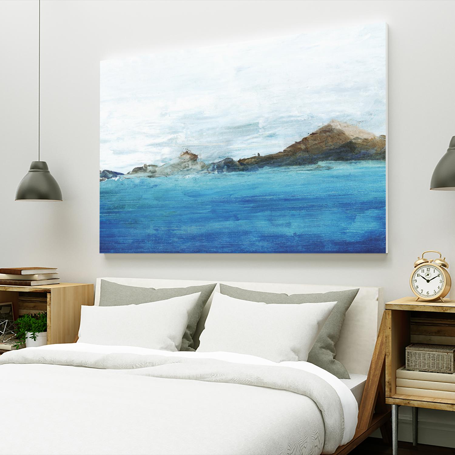 Coastal Views by Isabelle Z on GIANT ART - white landscape