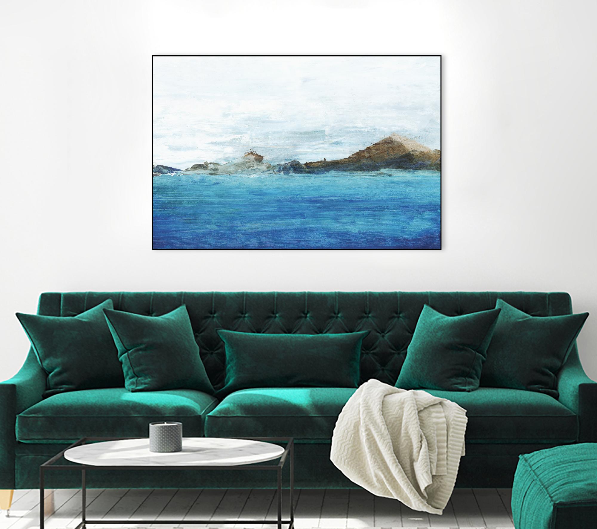 Coastal Views by Isabelle Z on GIANT ART - white landscape