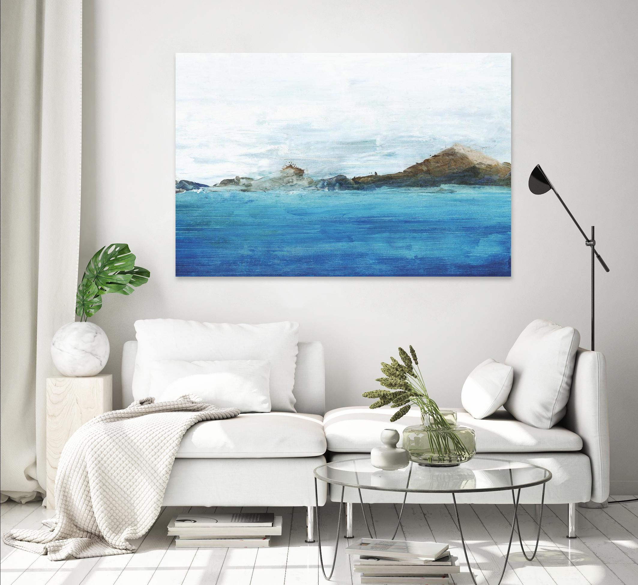 Coastal Views by Isabelle Z on GIANT ART - white landscape