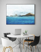 Coastal Views by Isabelle Z on GIANT ART - white landscape