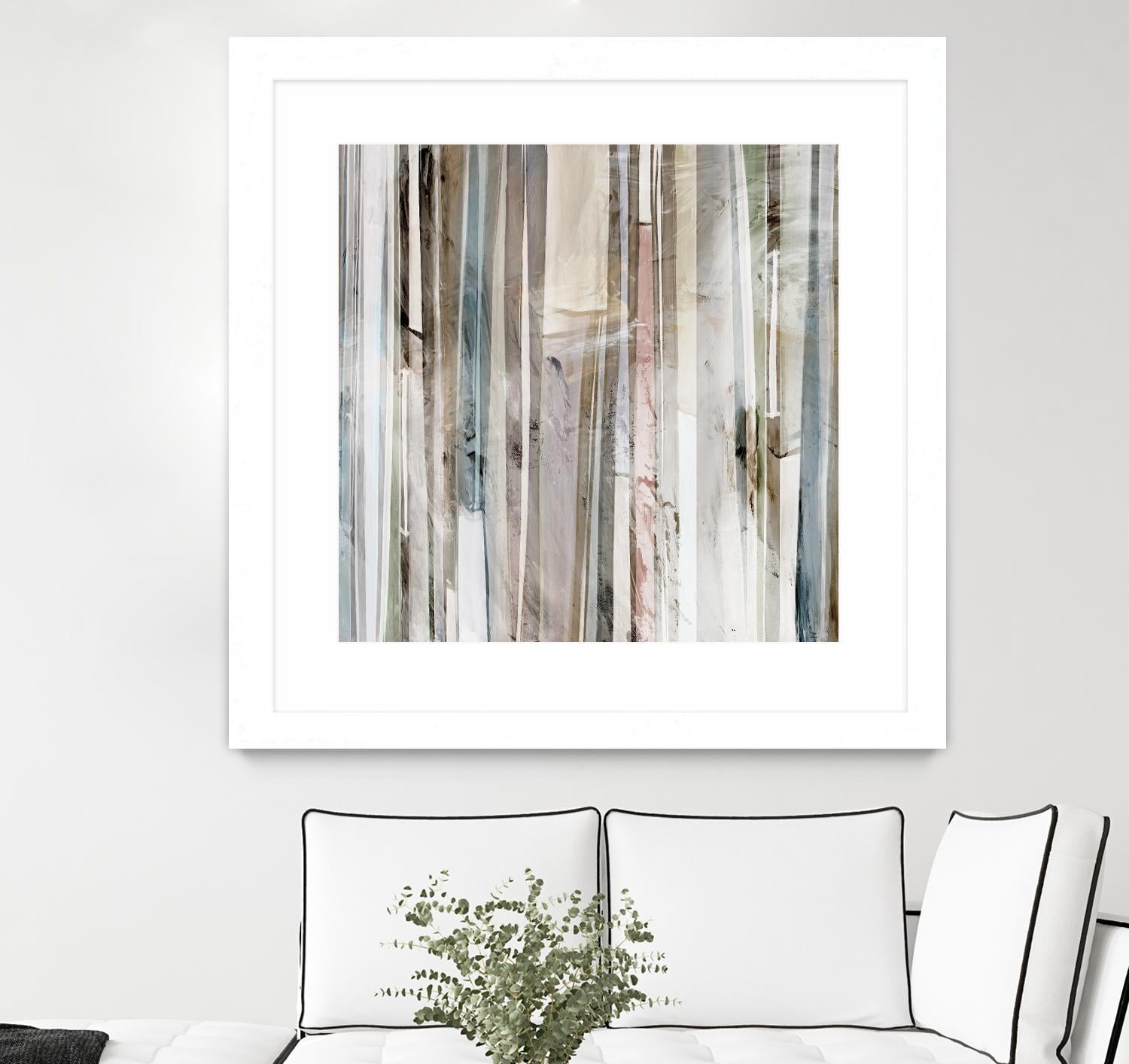 Subdued II by Isabelle Z on GIANT ART - white abstract
