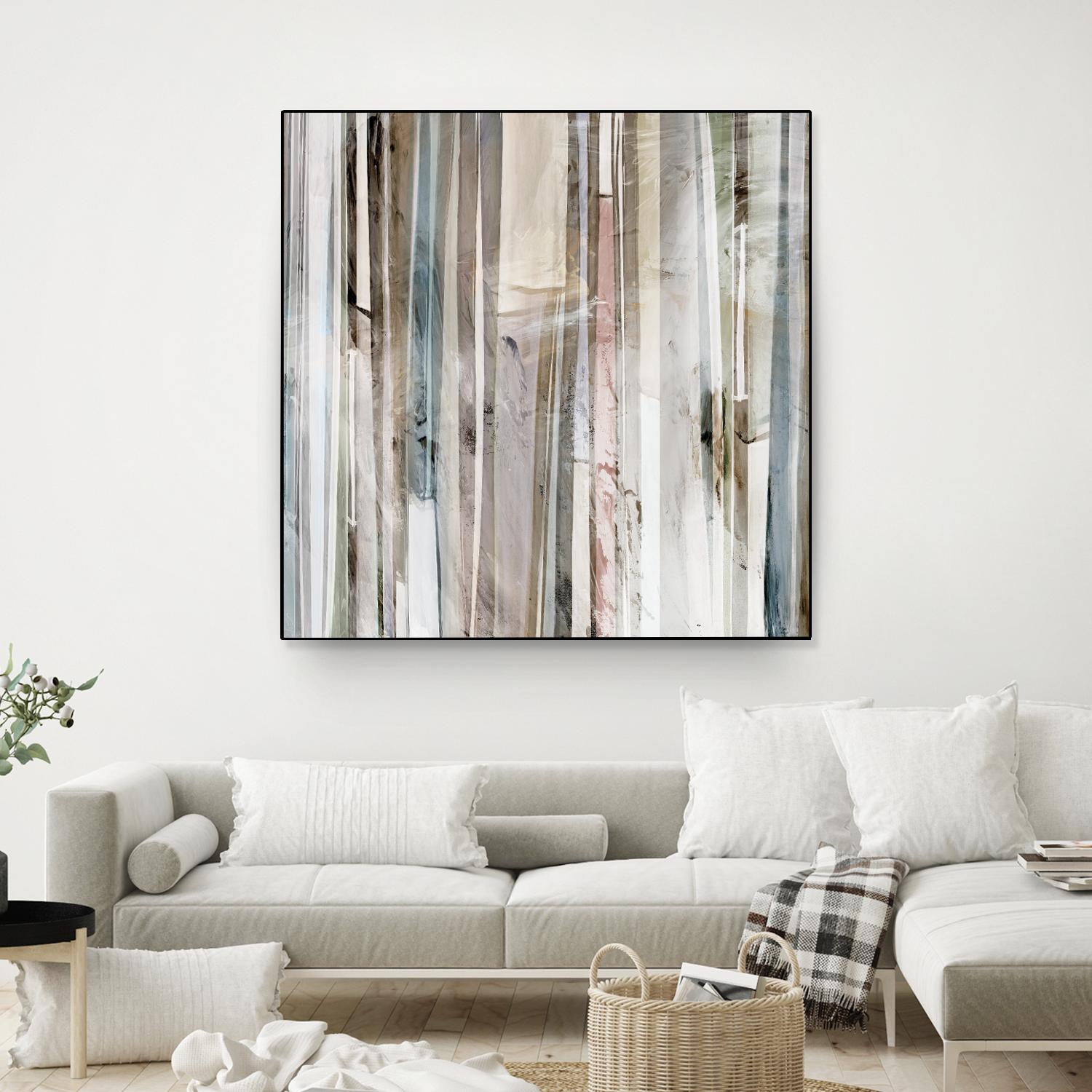 Subdued II by Isabelle Z on GIANT ART - white abstract