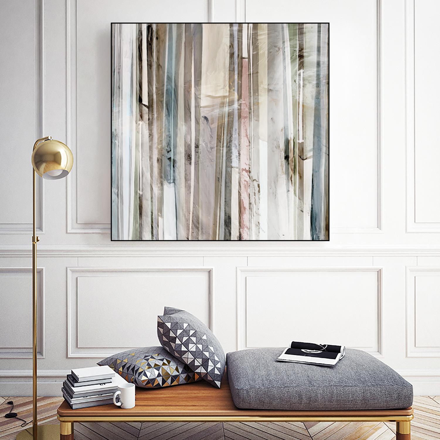 Subdued II by Isabelle Z on GIANT ART - white abstract