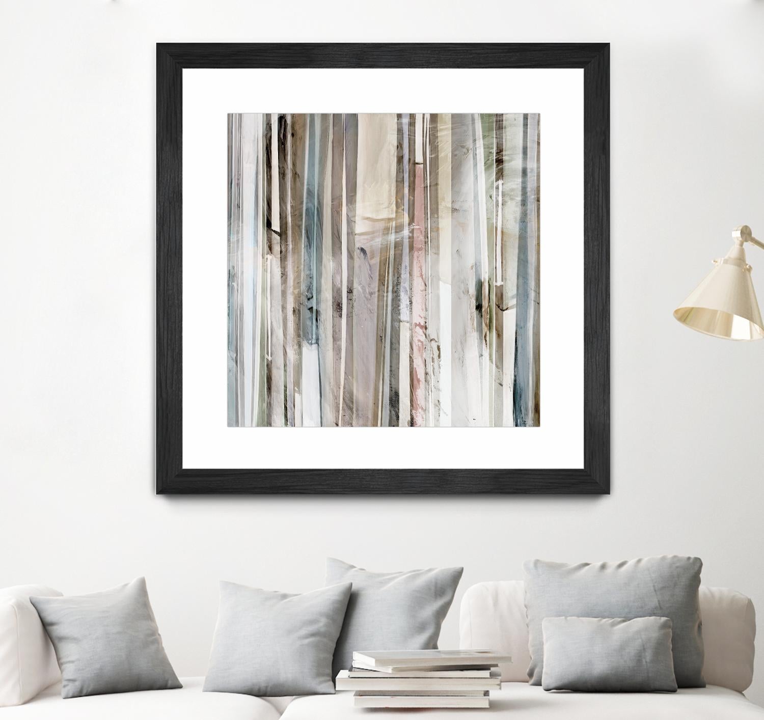 Subdued II by Isabelle Z on GIANT ART - white abstract