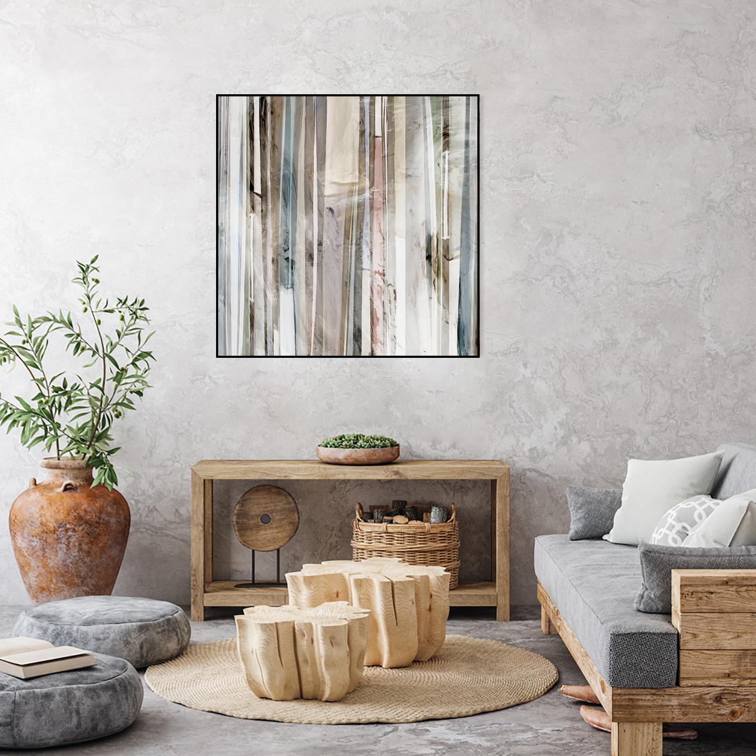 Subdued II by Isabelle Z on GIANT ART - white abstract