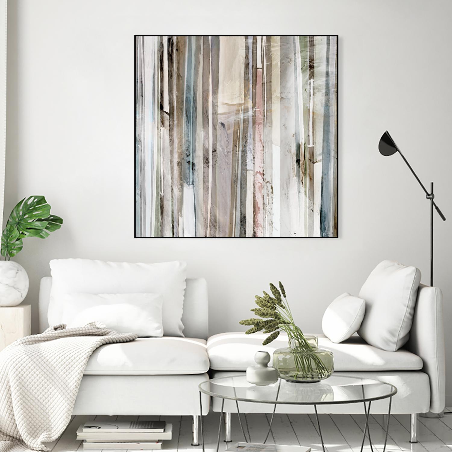 Subdued II by Isabelle Z on GIANT ART - white abstract