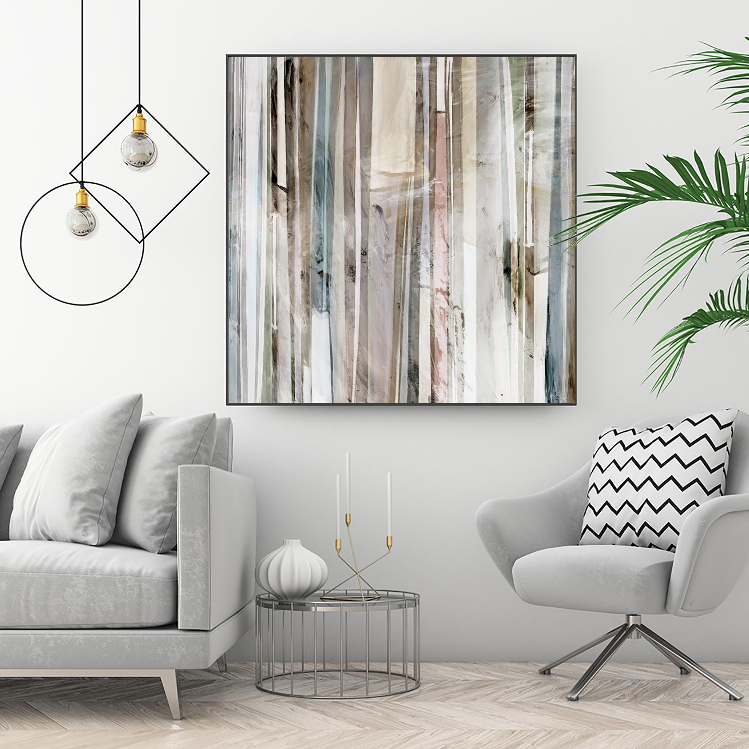 Subdued II by Isabelle Z on GIANT ART - white abstract