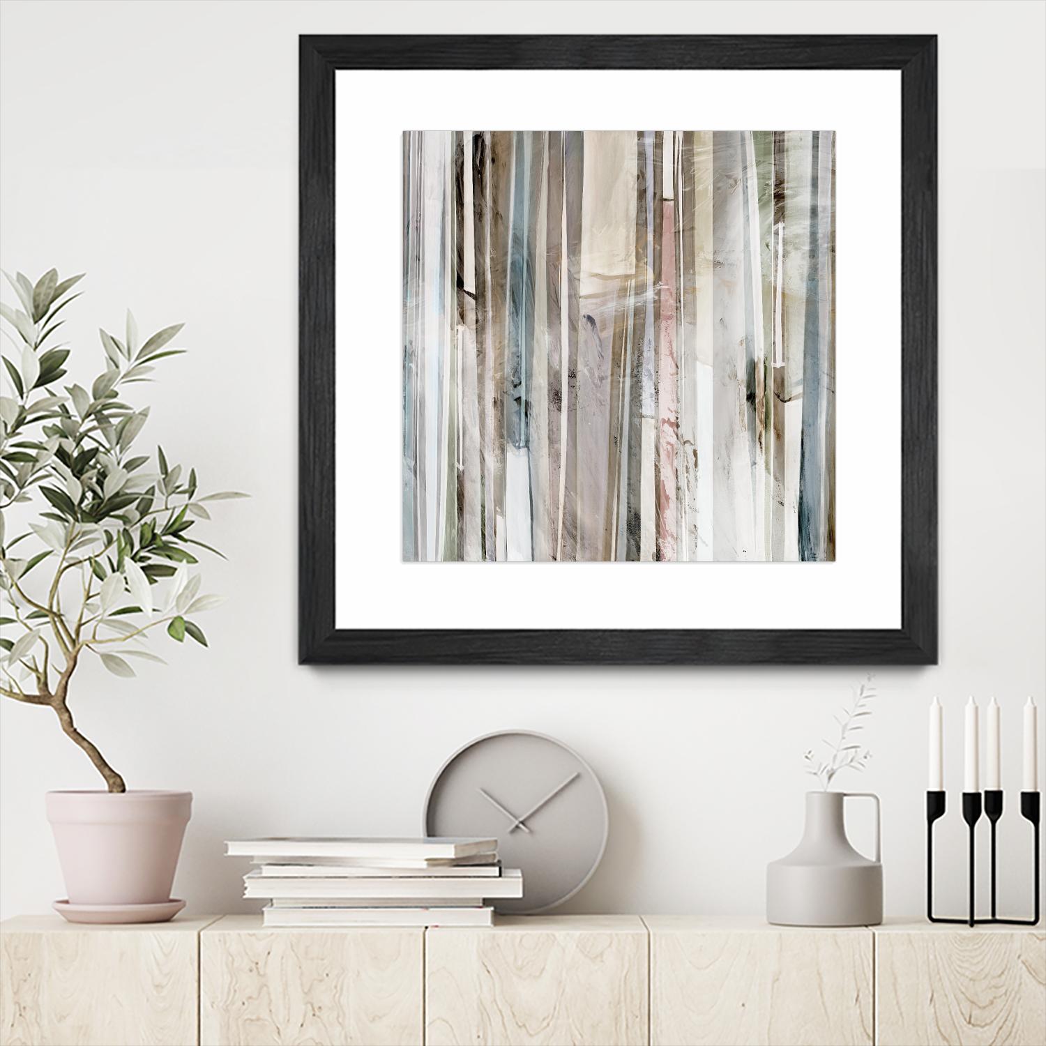 Subdued II by Isabelle Z on GIANT ART - white abstract