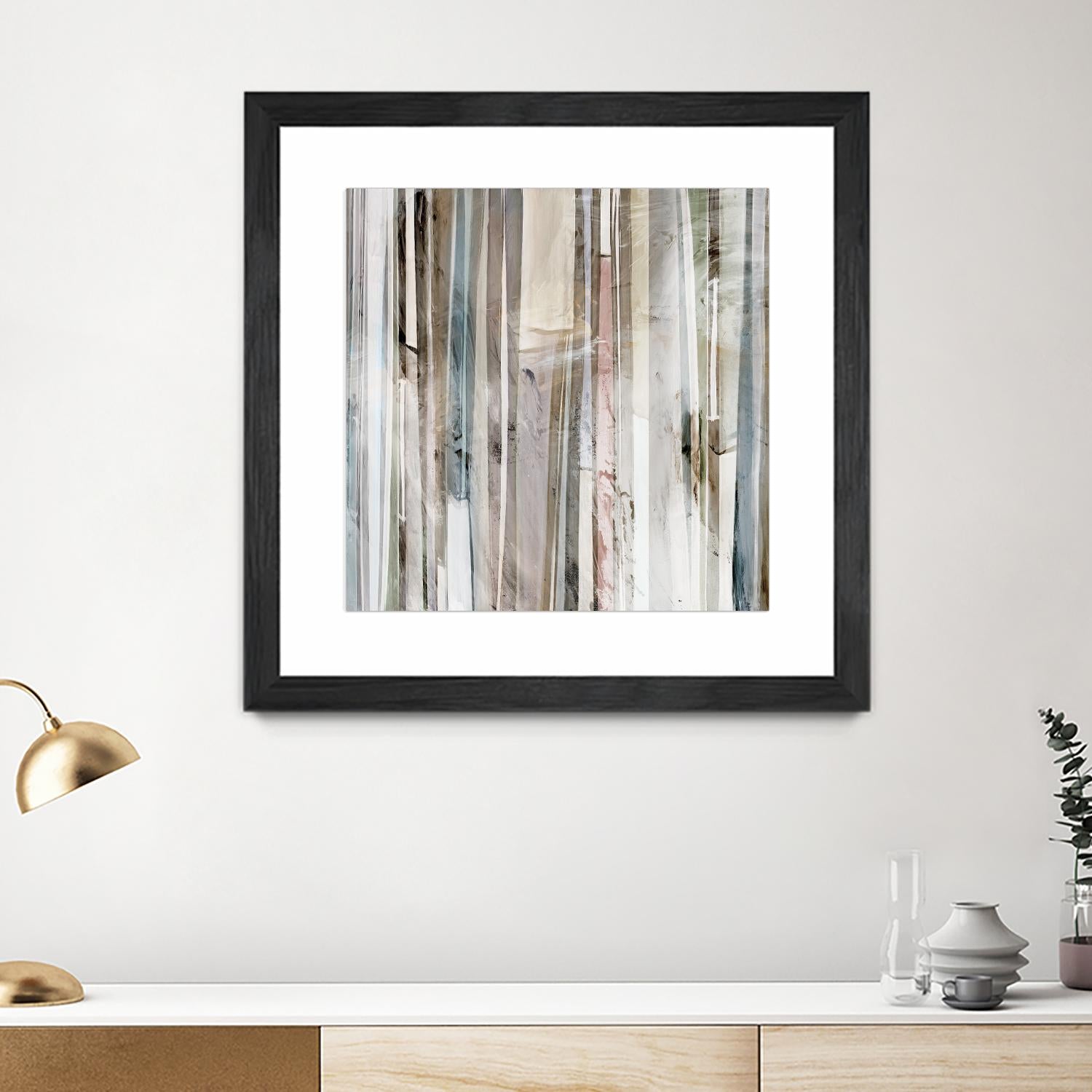 Subdued II by Isabelle Z on GIANT ART - white abstract