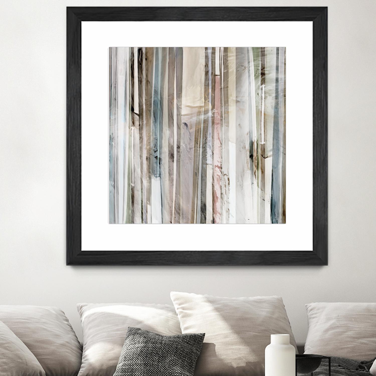 Subdued II by Isabelle Z on GIANT ART - white abstract