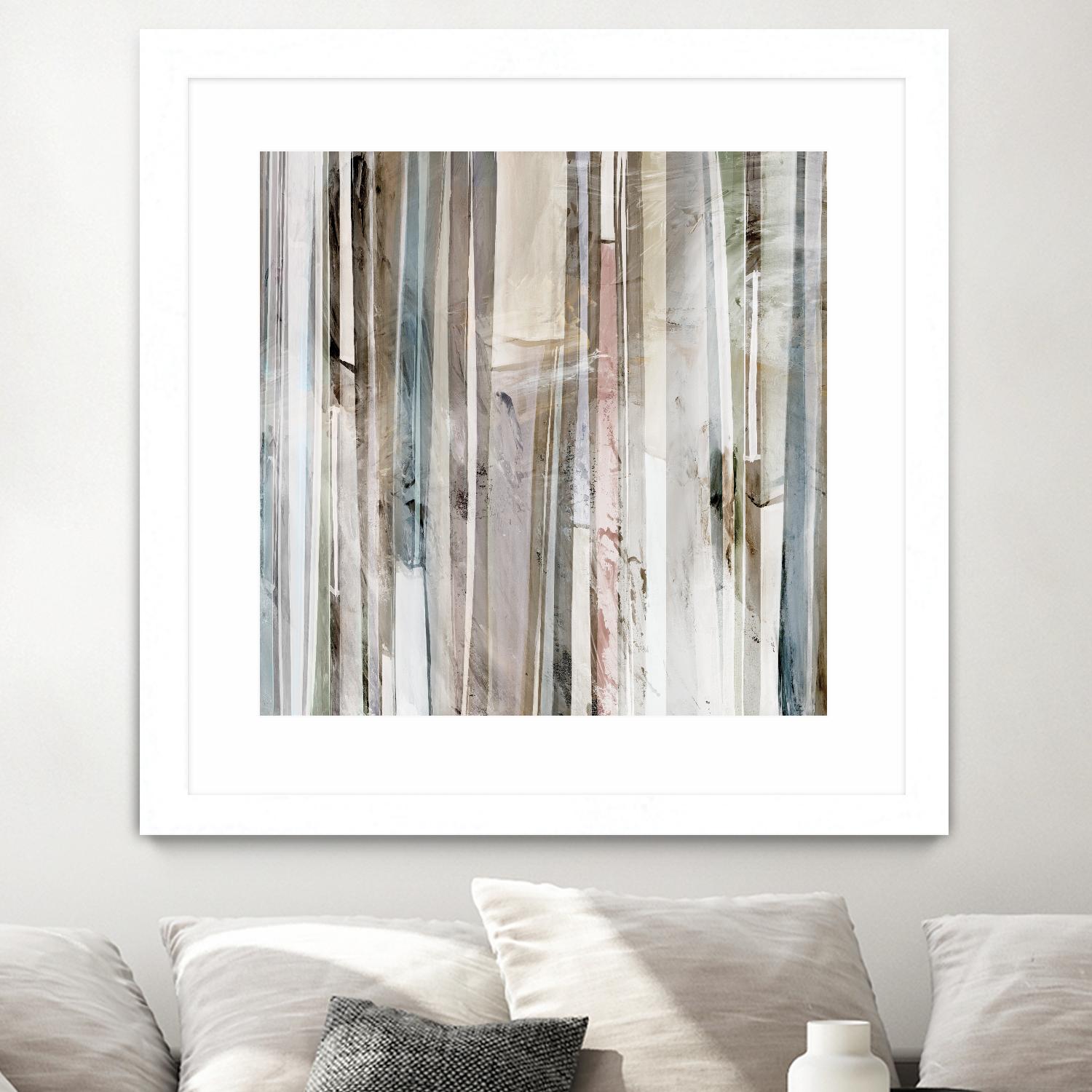 Subdued II by Isabelle Z on GIANT ART - white abstract