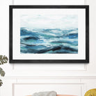 Oceanic I by Isabelle Z on GIANT ART - white sea scene