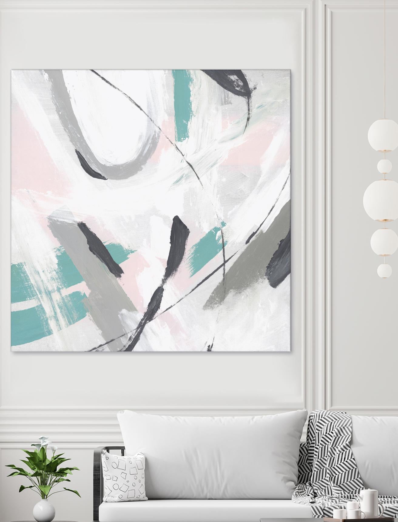 Neutre I by Isabelle Z on GIANT ART - grey abstract